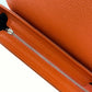 Orange Genuine Leather Women Bag