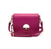 Pink Genuine Leather Shoulder Bag