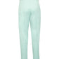 Mint Green Trousers With Straight Carrot Trotter Pockets
