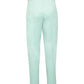 Mint Green Trousers With Straight Carrot Trotter Pockets