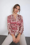 Red Eloisa Shirt