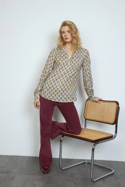 Florence Green Blouse