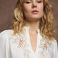 Natural Tucci Blouse