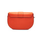 Orange Genuine Leather Women Bag