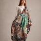 Turquoise Blossom Scarf