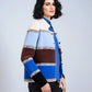 Color Block Stripe Cardigan