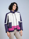 Color Block Zip Jacket