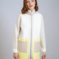 Lemon Beige Pocket Coat