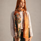 Golden Petal scarf