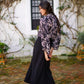 Flared Midi Skirt