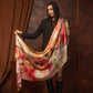 Blush Elegance Cashmere Scarf