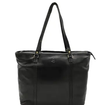 Black Genuine Leather Shoulder Bag