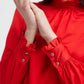 Red Pomo Blouse