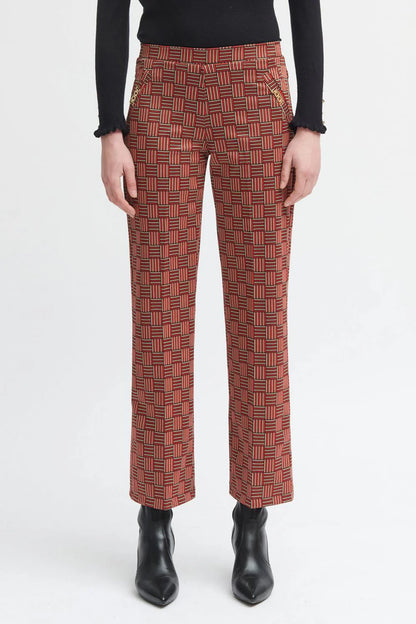Red Besalú Pants