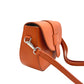 Orange Genuine Leather Women Bag