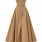 Sophia Strapless Midi Dress