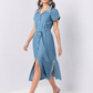 Pinstripe Breeze Dress