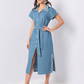 Pinstripe Breeze Dress