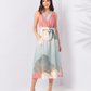 Soft Petal Midi Dress