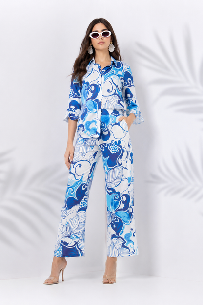 Ocean Bloom Pants