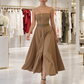 Sophia Strapless Midi Dress