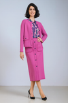 Fuchsia Tweed Jacket