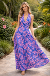 Azure Palm Dream Dress