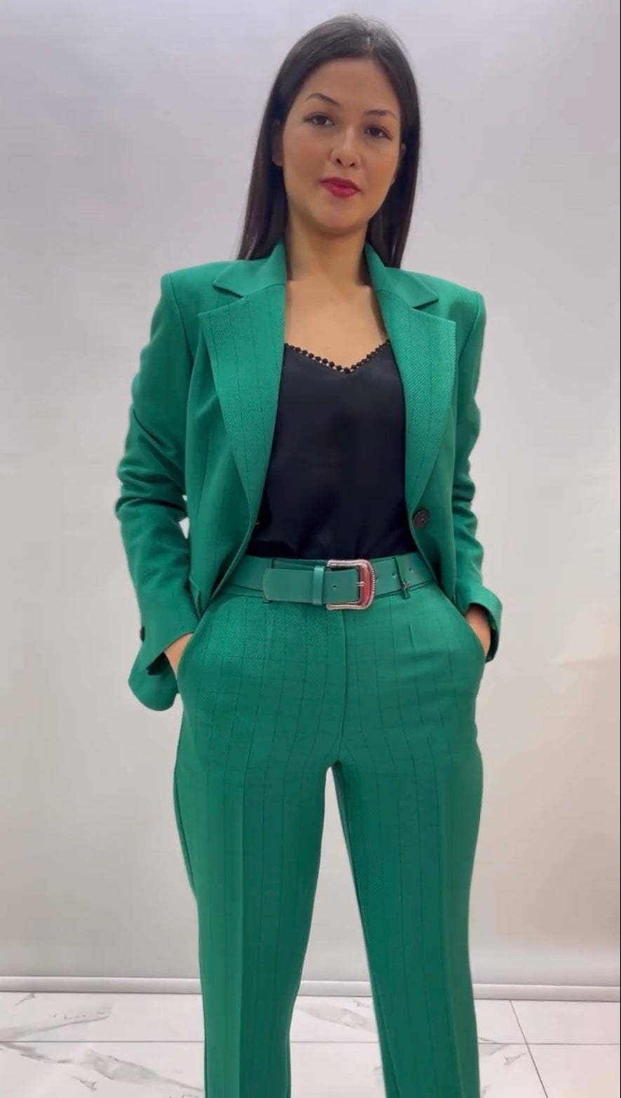 Norah Boutique | Union Station, DC | Emerald Elegance Women's Suit Set Norah Boutique | Union Station, DC | Emerald Elegance Women's Suit Set