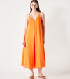 Comfortable cut linen dress