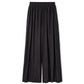 Textured wide leg fit pants