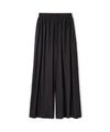 Textured wide leg fit pants
