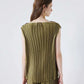 Pleated Blouse