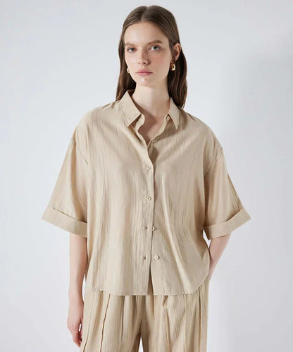 Textured Weave Shirt