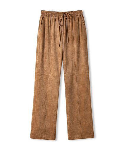 Suede Trousers
