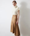 Suede Mid-Length Skirt