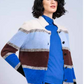 Color Block Stripe Cardigan