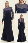 Navy Enchantress Gown