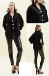 Crystal Noir Blouse
