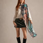 Turquoise Blossom Scarf
