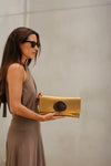 Amber Agate Clutch
