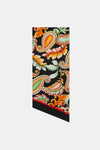PATTERNED SILK SCARF