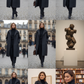 Charcoal Sculpted Wool Coat