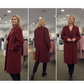 Crimson Classic Wool Coat