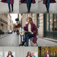 Plum City Elegance Wool Coat