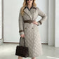 Quilted Belted Trench Coat