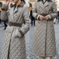 Quilted Belted Trench Coat