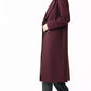 Burgundy Classic Coat