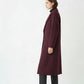 Burgundy Classic Coat