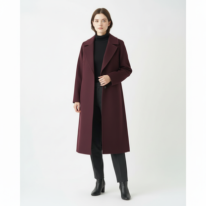 Burgundy Classic Coat