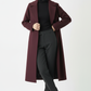 Burgundy Classic Coat